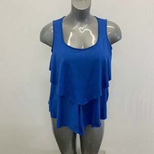 Blue Crush Women's Sleeveless Top Size Large Blue